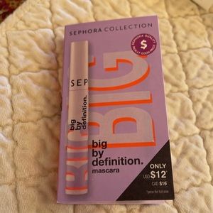 NWT Sephora Big By Definition Travel Mascara